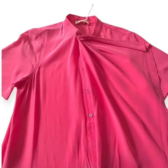 ULLA JOHNSON Adalyn Silk Mini Dress, Pink,‎ Size 4,New with tag